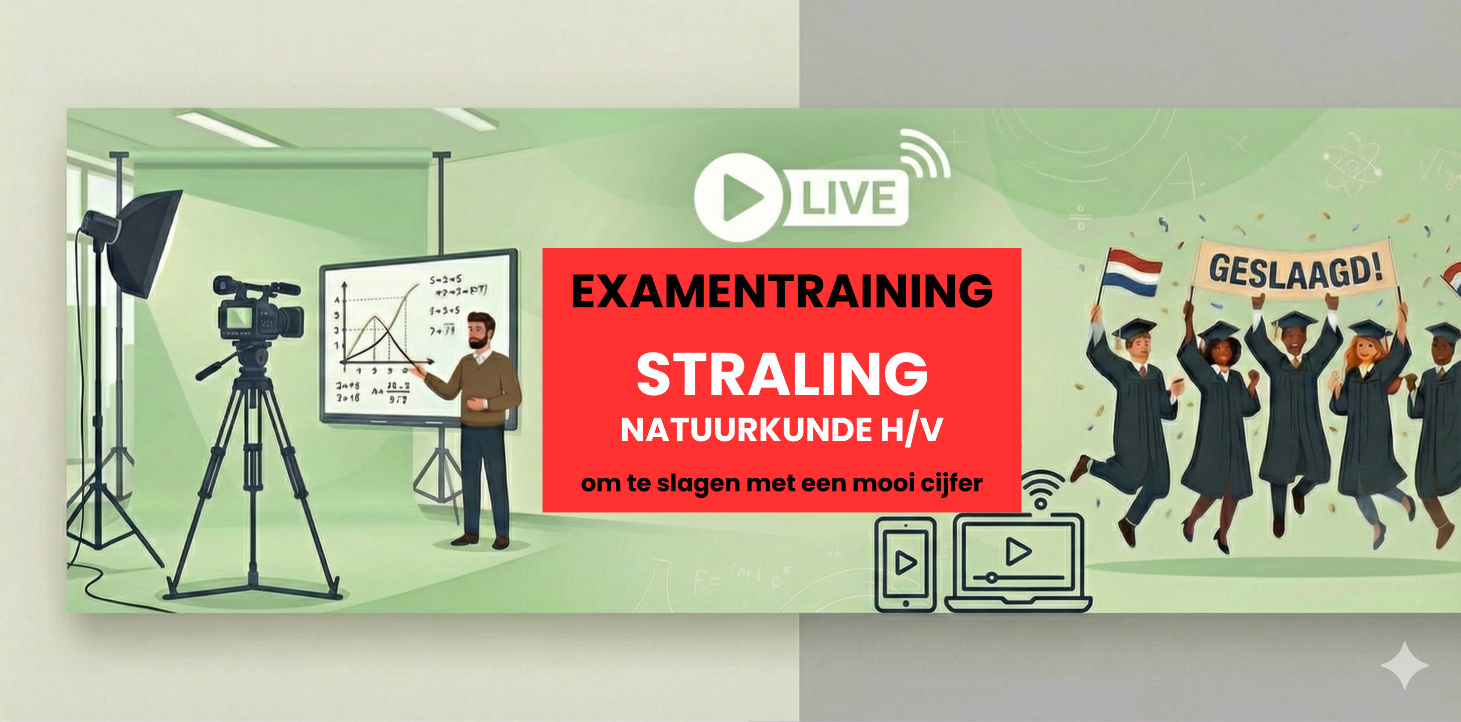 Straling [E] | Online Natuurkunde Examentraining VWO 1 Mei 2026 @MeesterMontoya